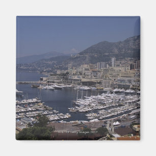 Hafen, Monte Carlo, Côte d'Azur, Cote d'3 Magnet