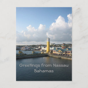 Hafen Nassau Postkarte