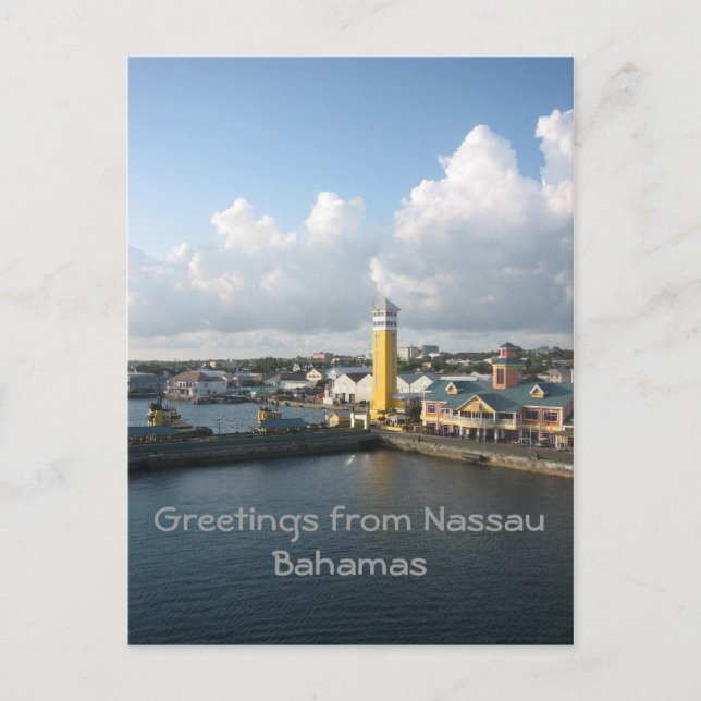 Hafen Nassau Postkarte (Vorderseite)