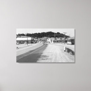 Hafen Orford, Oregon-Stadtansicht-Fotografie Leinwanddruck