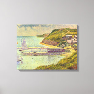 Hafen Port-en-Bessin bei Flut von Georges Seurat Leinwanddruck