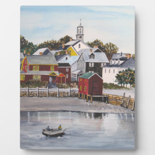 Hafen Portsmouth, New Hampshire Fotoplatte