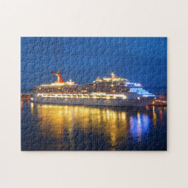 Hafen-Reflexionen Puzzle
