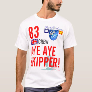 Hafen Richman ja ja Kapitän BRITISCHES T-Shirt