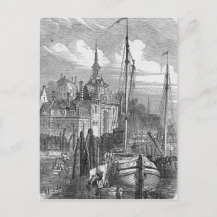 Hafen Rotterdam, Holland Postkarte