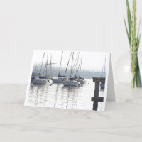 Hafen-Segelboot-Karte