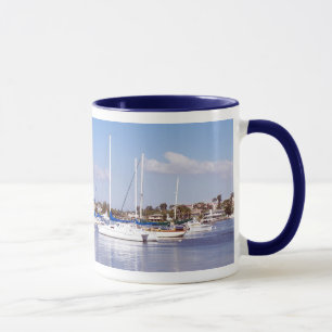 Hafen-Segelboot-Tasse Tasse