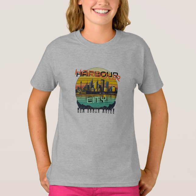 Hafen Stadt Sydney Australien Ozeanien T-Shirt (Vorderseite)