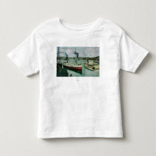 Hafen-Szene in Portland, Oregon Kleinkind T-shirt