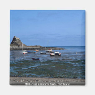 Hafen und Schloss Lindisfarne, Heilige Insel Magnet