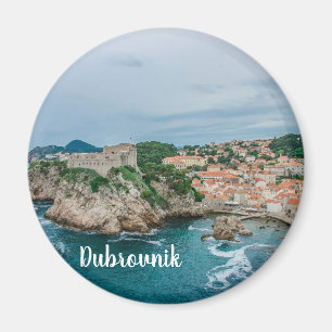 Hafen und Stadtzentrum von Dubrovnik Magnet