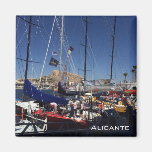 Hafen von Alicante Magnet