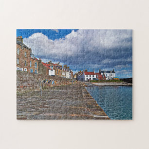 Hafen von Anstruther Schottland Puzzle