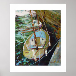 Hafen von Audierne Poster