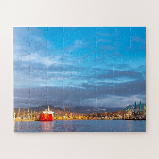 Hafen von Batumi Puzzle (Horizontal)