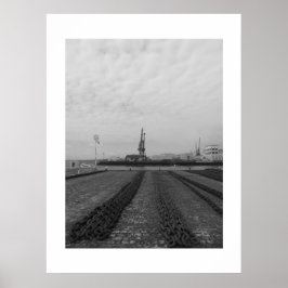 Hafen von Brest Poster