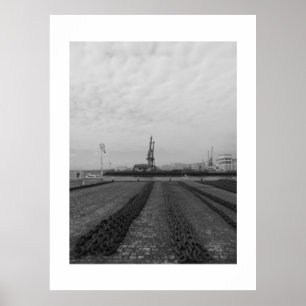 Hafen von Brest Poster