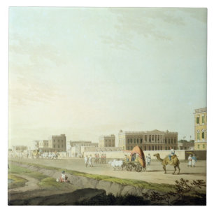 Hafen von Cheringhee, Kalkutta, überziehen 32 von Fliese