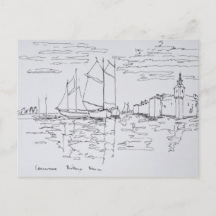 Hafen von Concarneau   Südliche Bretagne, Frankrei Postkarte
