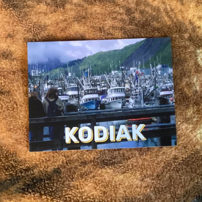 Hafen von Kodiak, Alaska Postkarte (Von Creator hochgeladen)