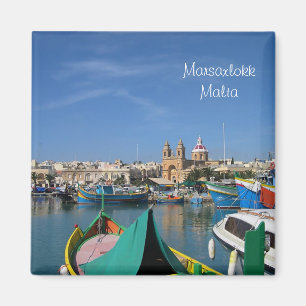 Hafen von Marsaxlokk Magnet