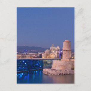 Hafen von Marseille Postkarte