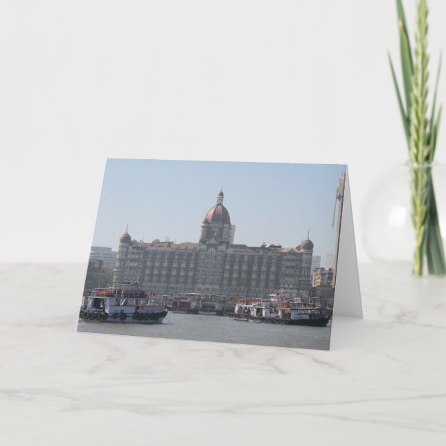 Hafen von Mumbai Karte (Vorderseite)