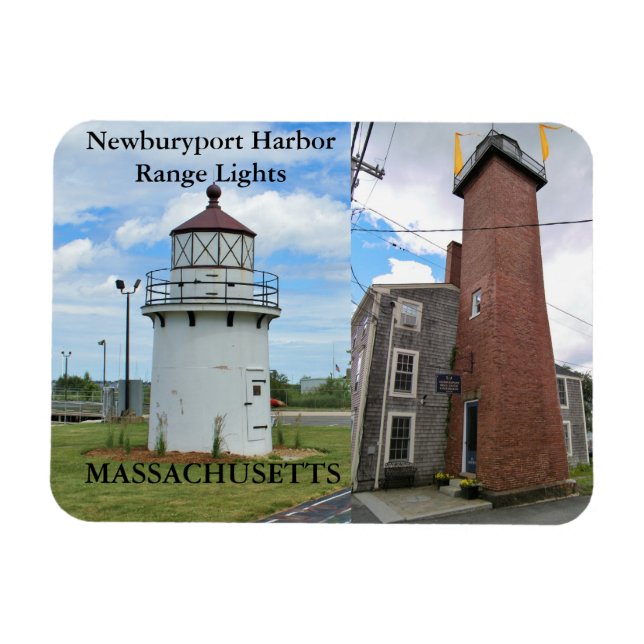 Hafen von Newburyport, MA Flexi Magnet (Horizontal)