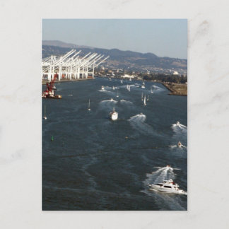 Hafen von Oakland Postkarte