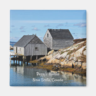 Hafen von Peggy, Nova Scotia, Kanada Magnet