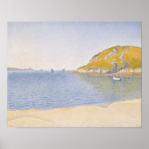 Hafen von Saint-Cast von Paul Signac Poster