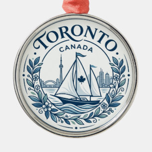 Hafen von Toronto Kanada Ornament Aus Metall