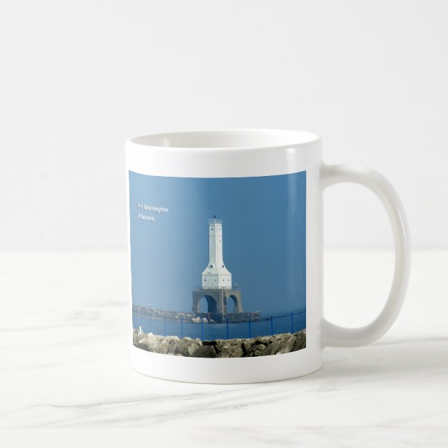 Hafen-Washington-Leuchtturm Tasse (Rechts)