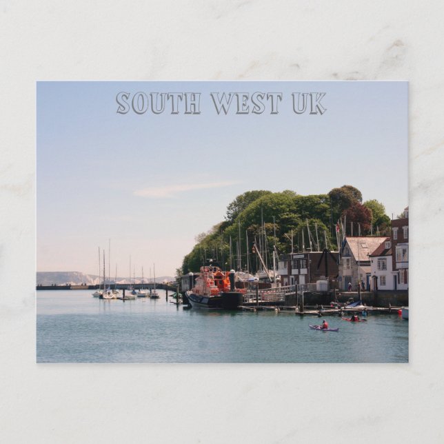 Hafen Weymouth Postcard Postkarte (Vorderseite)