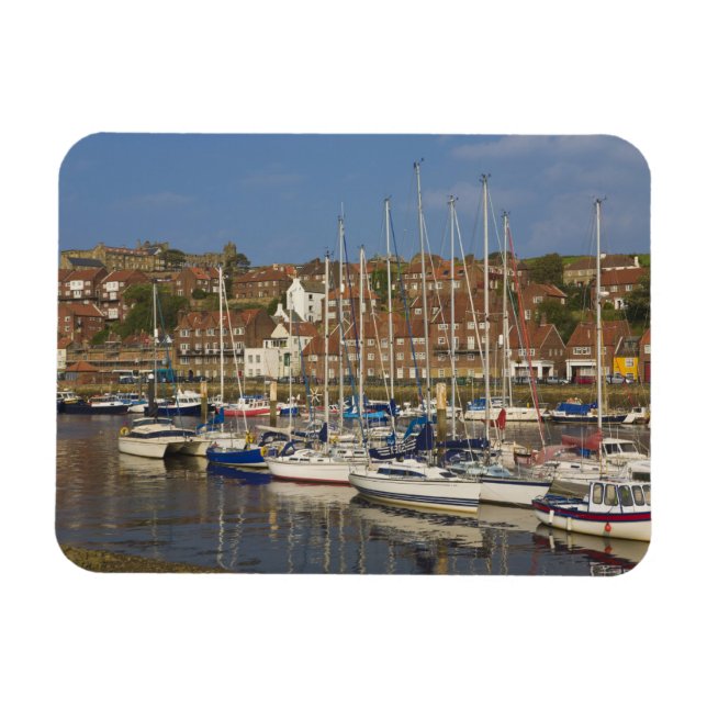 Hafen, Whitby, North Yorkshire, England Magnet (Horizontal)