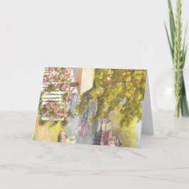 Hafenansicht von Stonington Maine Karte