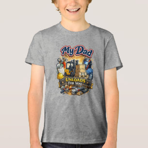 Hafenarbeiter (2) Tri-Blend shirt