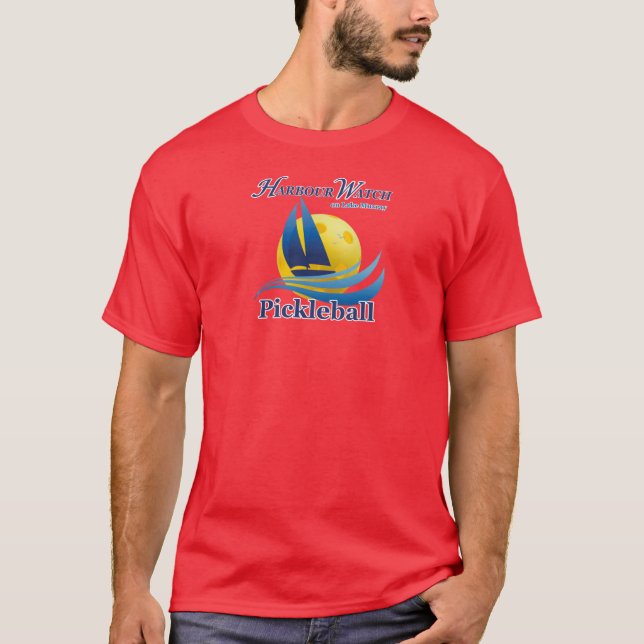 Hafenbeobachtung am Murray Pickleball T-Shirt (Vorderseite)