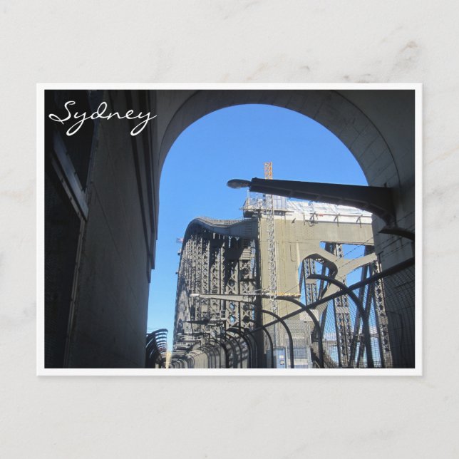 Hafenbrücke Sydney Postkarte (Vorderseite)
