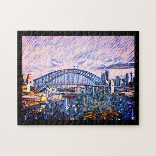 Hafenbrücke Sydney Puzzle (Horizontal)