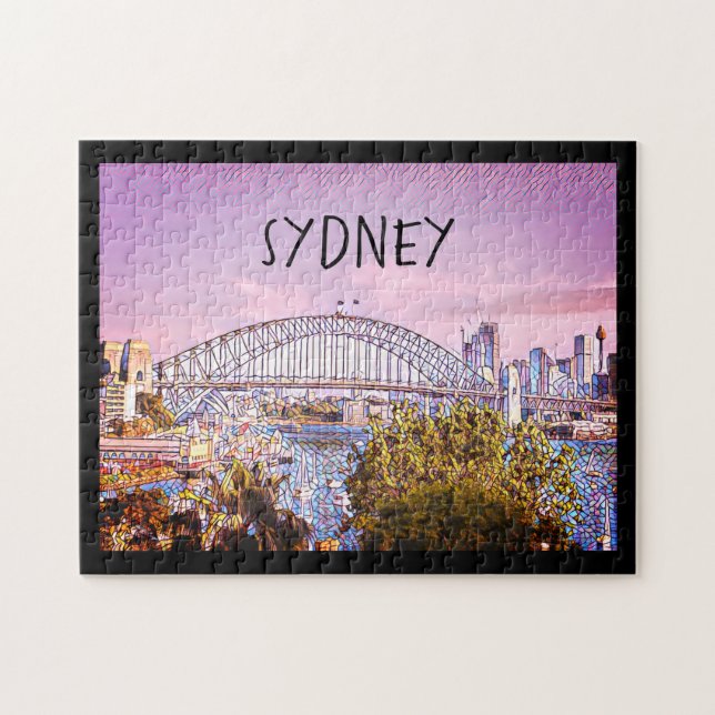 Hafenbrücke Sydney Puzzle (Horizontal)