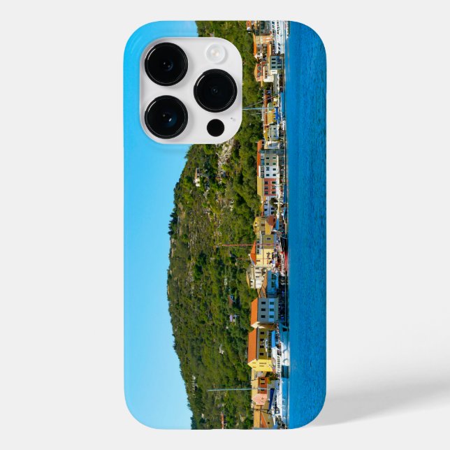 Hafenküste von Antipaxos Case-Mate iPhone Hülle (Rückseite)