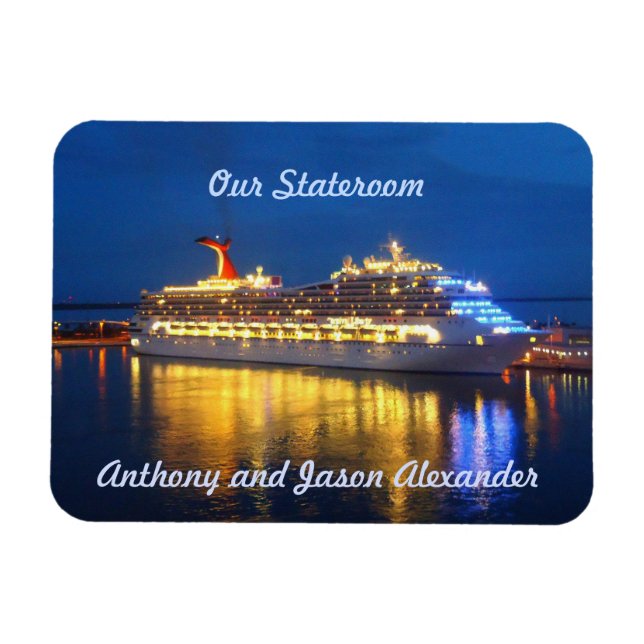 Hafenreflektionen sml. Stateroom Door Marker Magnet (Horizontal)