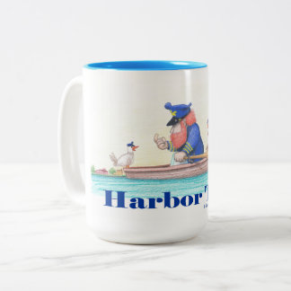 Hafenrundfahrt Zweifarbige Tasse
