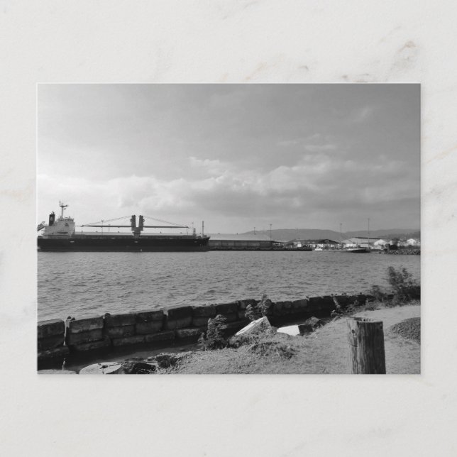 Hafenschiff auf Subic Bay Philippinen Feiertagspostkarte (Vorderseite)