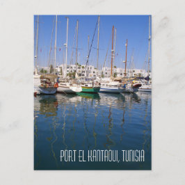 Hafenschiff Port el Kantaoui Tunesien Postkarte