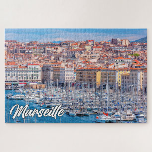 Hafenstadt Marseille, Frankreich Puzzle