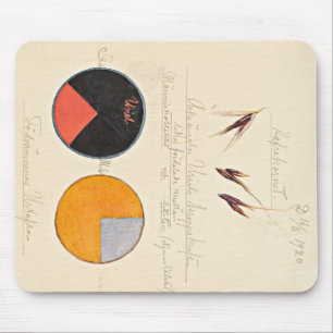 Hafer, 1920 von Hilma af Klint Mousepad