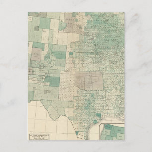 Hafer je Hektar gesät Postkarte