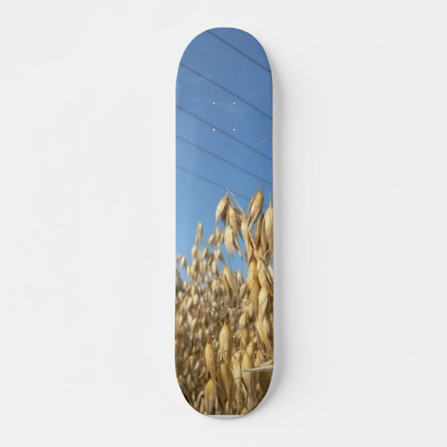 Hafer-Pflanze Skateboard (Vorne)
